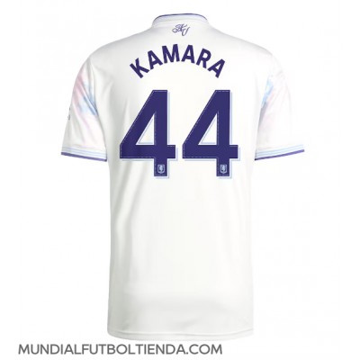 Camiseta Aston Villa Boubacar Kamara #44 Tercera Equipación Replica 2025-26 mangas cortas Camiseta Aston Villa Boubacar Kamara #44 Tercera Equipación Replica 2025-26 mangas cortas